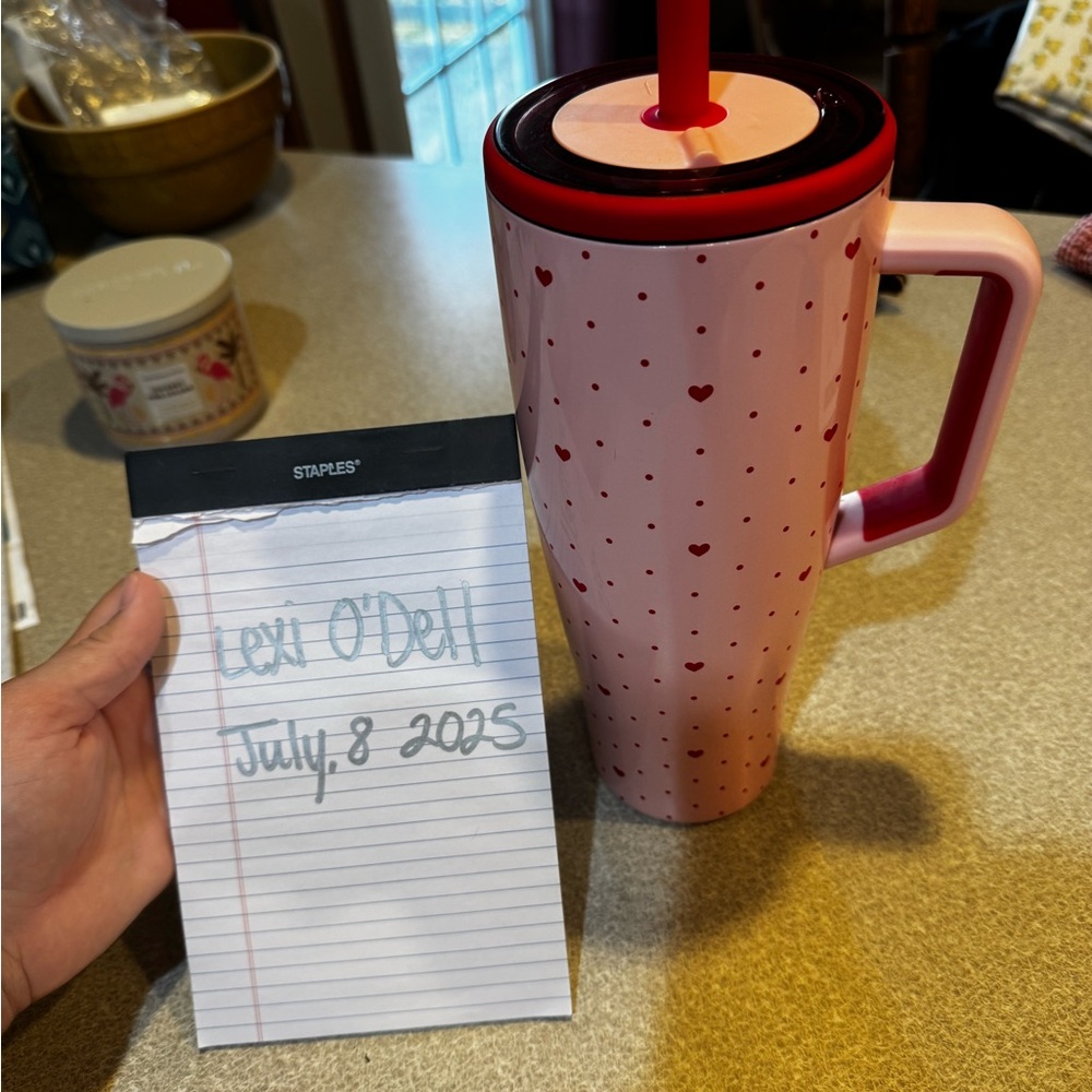 Limited Edition Valentines Day Brumate with Straw